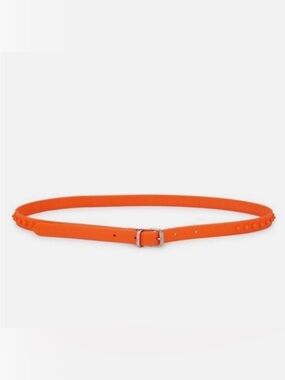 Christian Louboutin Loubi Spikes Rubber Belt